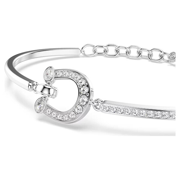 Pevný náramek Podkova se Swarovski zirkony Symbolica 5746220