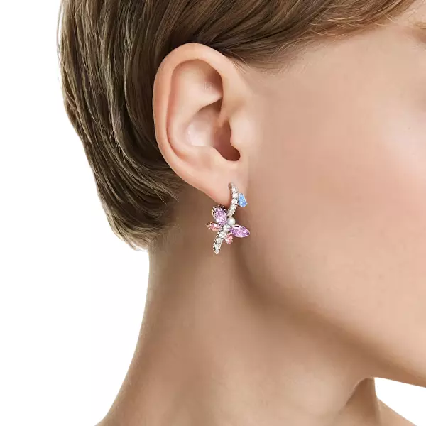 Visiace náušnice Vážka 2v1 Ariana Grande x Swarovski 5749185