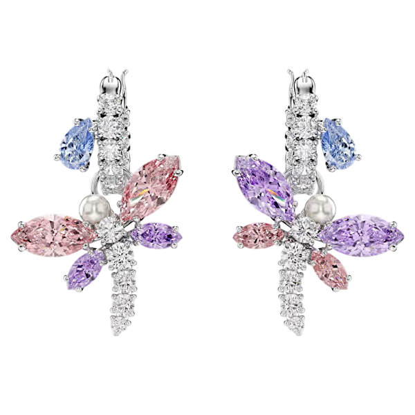 Visiace náušnice Vážka 2v1 Ariana Grande x Swarovski 5749185