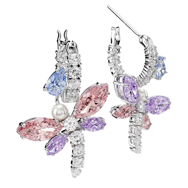 Visiace náušnice Vážka 2v1 Ariana Grande x Swarovski 5749185