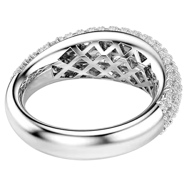 Výrazný prsten s čirými Swarovski Zirconia Sublima 5737595