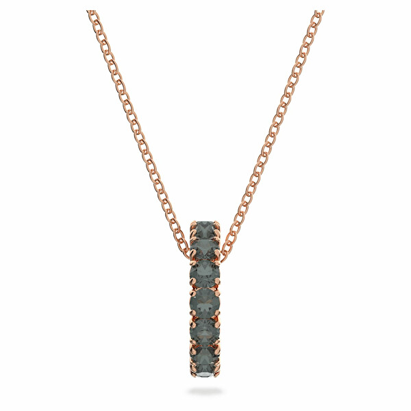 Bronzový náhrdelník se třpytivým přívěskem Exalta 5643750