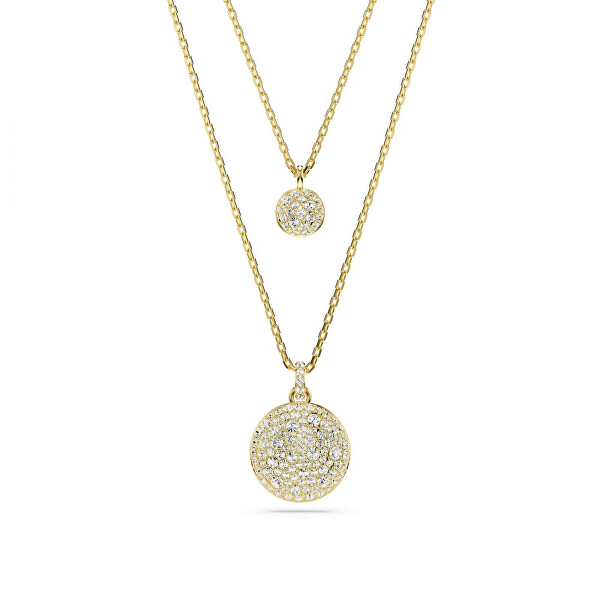 Dvojitý pozlacený náhrdelník Meteora 5683442