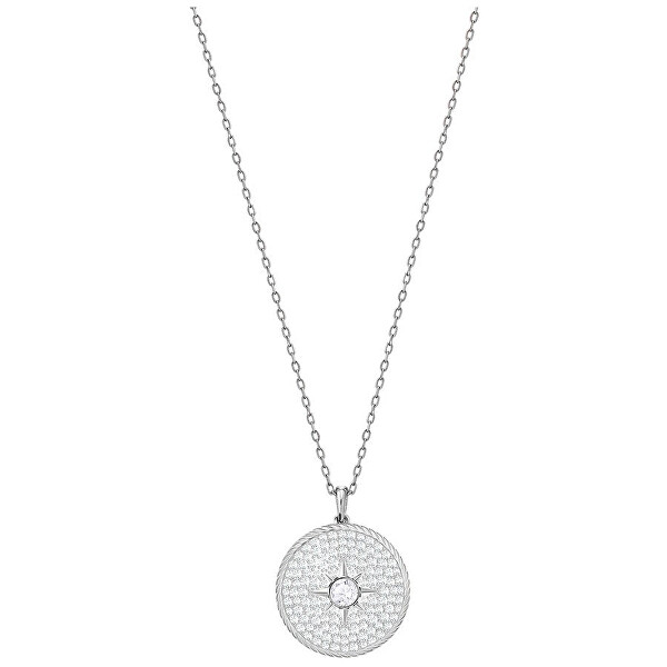 Dlouhý náhrdelník Medailonek s krystaly Locket 5397124