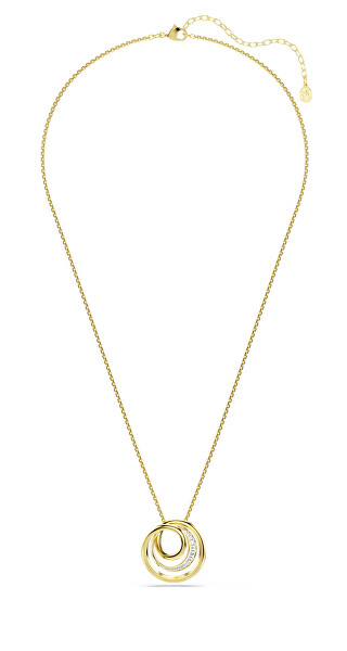 Elegantní pozlacený náhrdelník Hyperbola 5740410