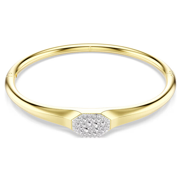 Fashion pozlacený náramek s krystaly Swarovski Dextera 572459