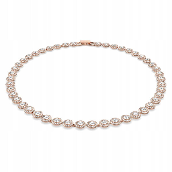 Luxusní dámský náhrdelník s krystaly Angelic 5367845