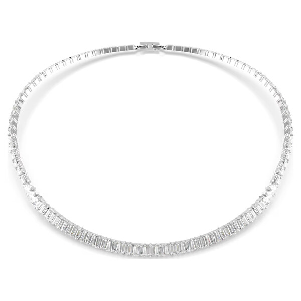 Třpytivý náhrdelník s čirými zirkony Matrix 5727111