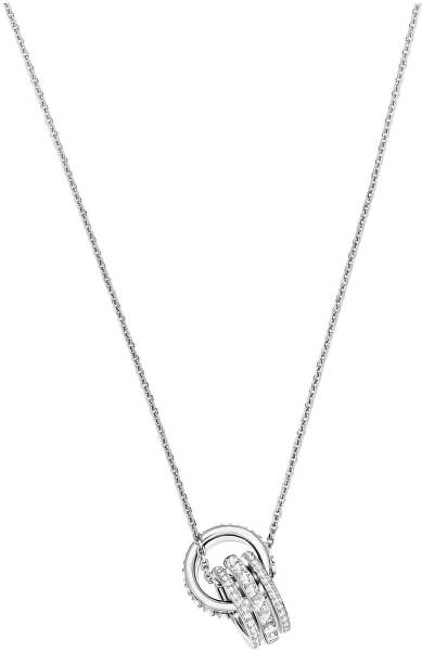 Luxusné náhrdelník s trblietavým príveskom Further 5409696