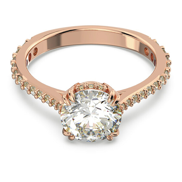 Nádherný bronzový prsten s krystaly Constella 5642644