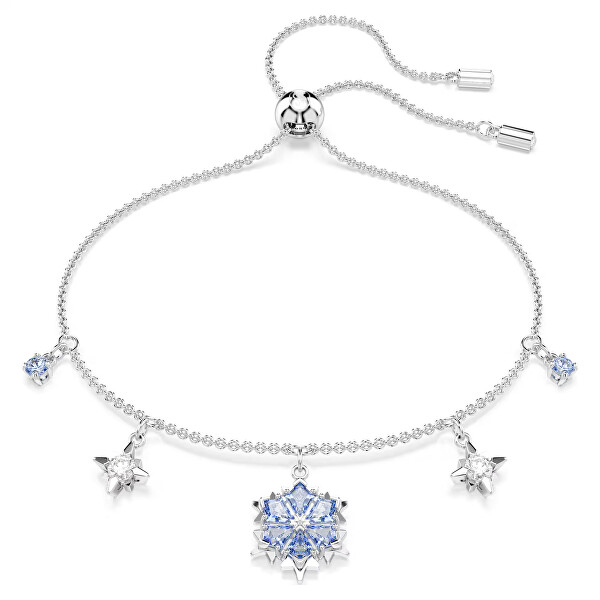 Půvabný náramek se Swarovski zirkony Sněhové vločky Magic 5734244