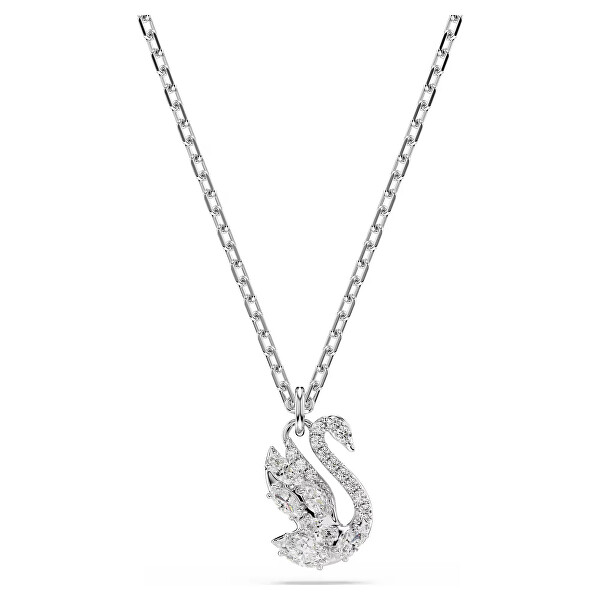 Půvabný náhrdelník s krystaly Swan 5754347