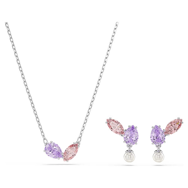 Súprava šperkov s perlami a zirkónmi Ariana Grande x Swarovski 5746577