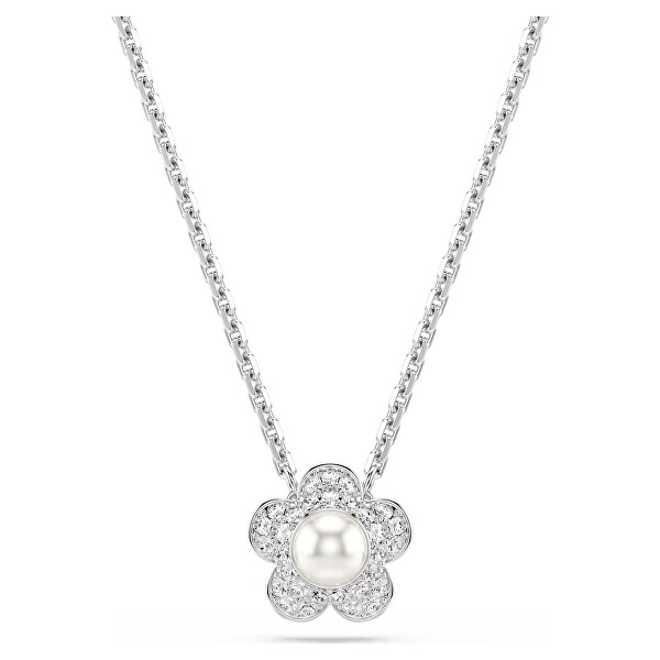 Květinový náhrdelník s perlou Ariana Grande x Swarovski 5755817