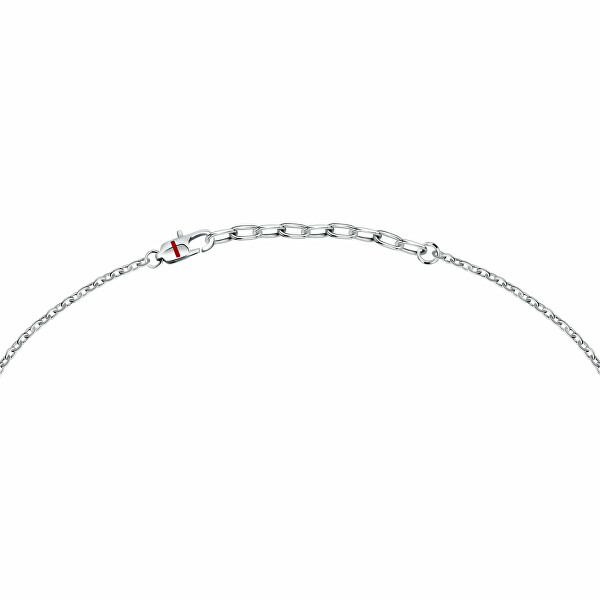 Moderne Halskette aus Stahl Basic SZS71