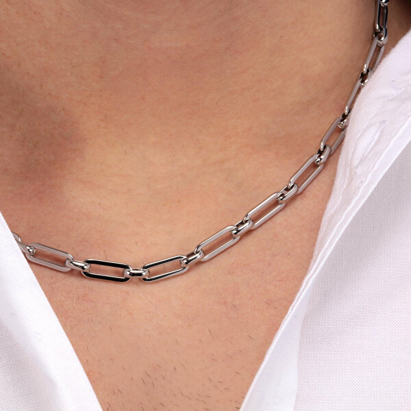 Originale Halskette aus Stahl Energy SAFT48