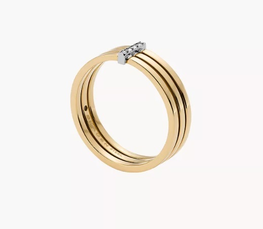 Elegáns, aranyozott gyűrű Kariana SKJ1672998