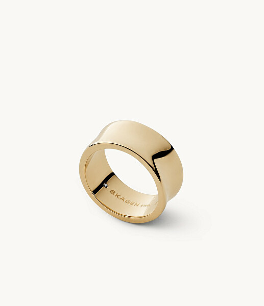 Időtlen, aranyozott acél gyűrű Kariana SKJ1519710
