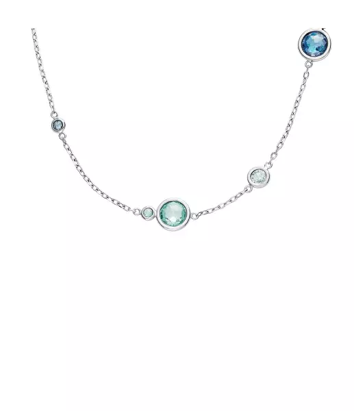 Oceľový náhrdelník Sofie Sea Glass SKJ1907040