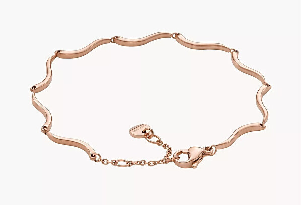 Slušivý pozlacený náramek pro ženy Wave SKJ1787791