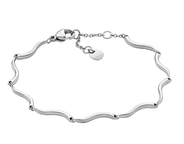 Bracciale moderno in acciaio da donna Wave SKJ1793040