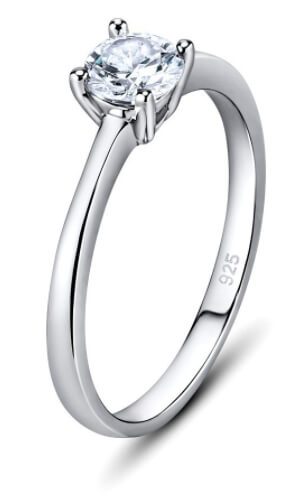 Stříbrný prsten MADISON se Swarovski Zirconia JJJR2339sw - SLEVA