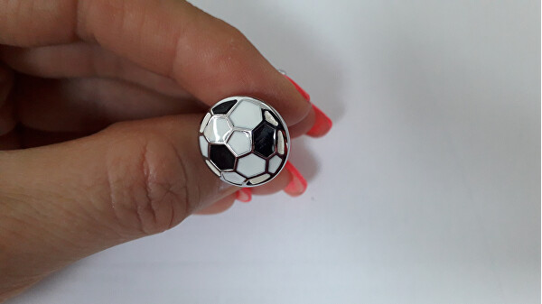 Módní manžetové knoflíčky fotbalový míč KS-186 - SLEVA I