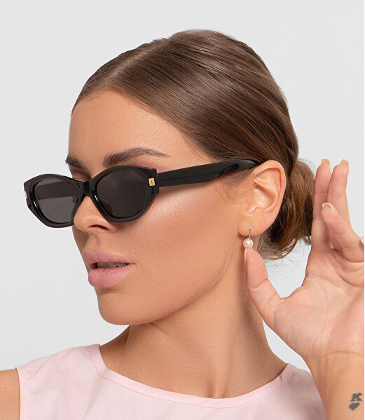 Stříbrné náušnice se světle růžovou perlou Swarovski® Crystals VSW015ELPS