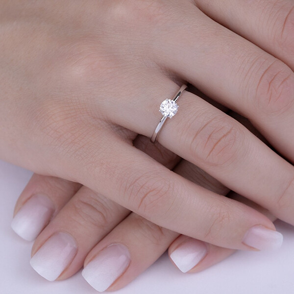 Stříbrný prsten MADISON se Swarovski Zirconia JJJR2339sw - SLEVA