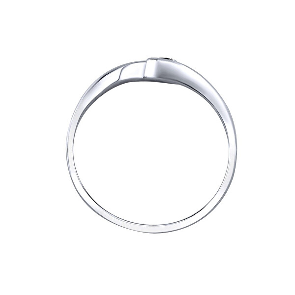 Stříbrný prsten se Swarovski® Zirconia SILVEGOB25021