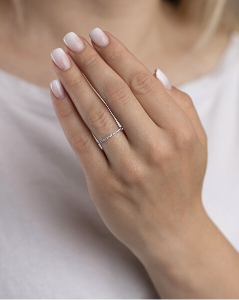 Stříbrný prsten Tamara s Brilliance Zirconia PRGR0721W