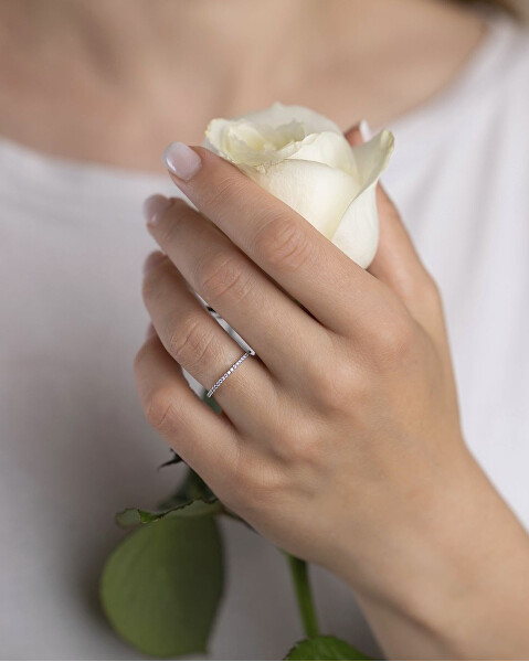 Stříbrný prsten Tamara s Brilliance Zirconia PRGR0721W