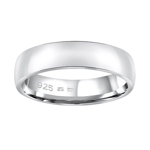 SLEVA - Snubní stříbrný prsten Poesia pro muže i ženy QRG4104M