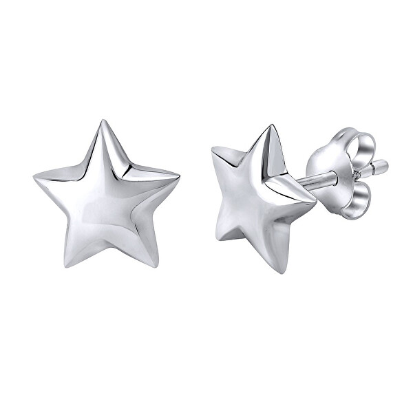 Stříbrné náušnice hvězdičky PRM11462