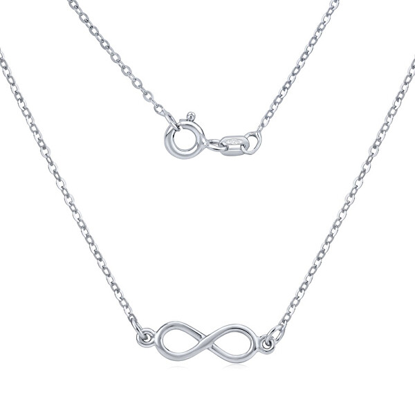 Silberne Halskette Infinity SMJN023WJ4ZT