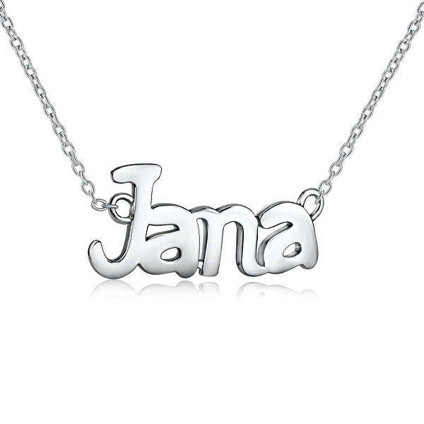 Colier din argint cu numele Jana JJJ1860-JAN