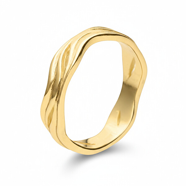 Elegantní prsten ze žlutého zlata 221 001 00694 00