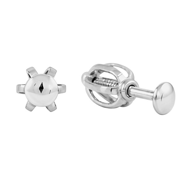 Minimalistické pecky z bílého zlata 231 001 00283 07