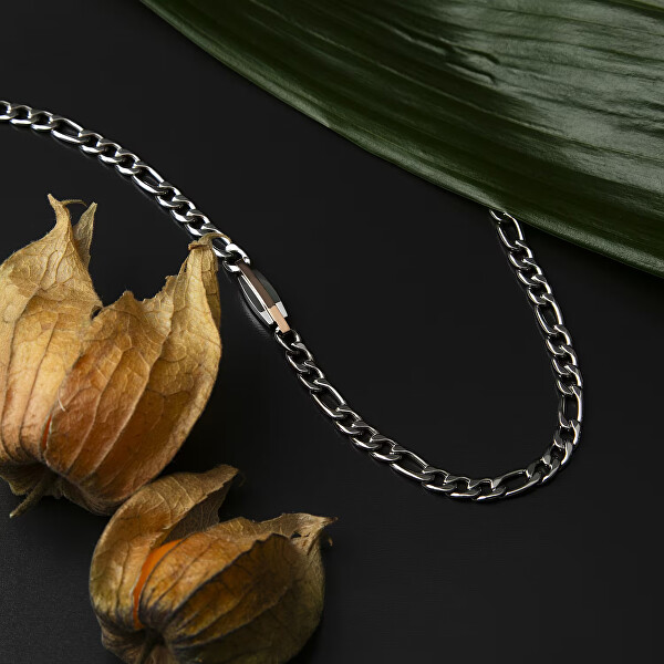 Bicolor náhrdelník pro muže z oceli T-Steel TJAXV32