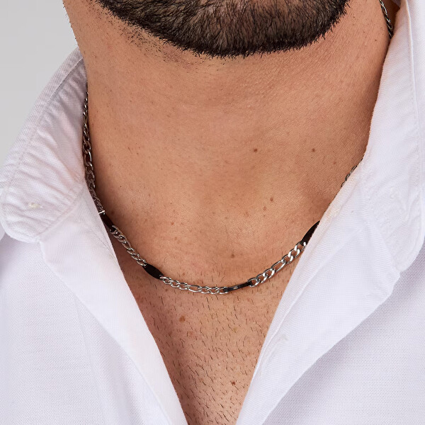 Elegantní náhrdelník pro muže z oceli T-Steel TJAXV31