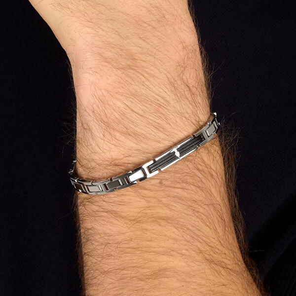 Ikonický náramek pro muže z oceli T-Steel TJAXV49