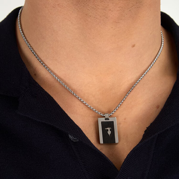 Ikonický pánský náhrdelník z oceli T-Steel TJAXV47