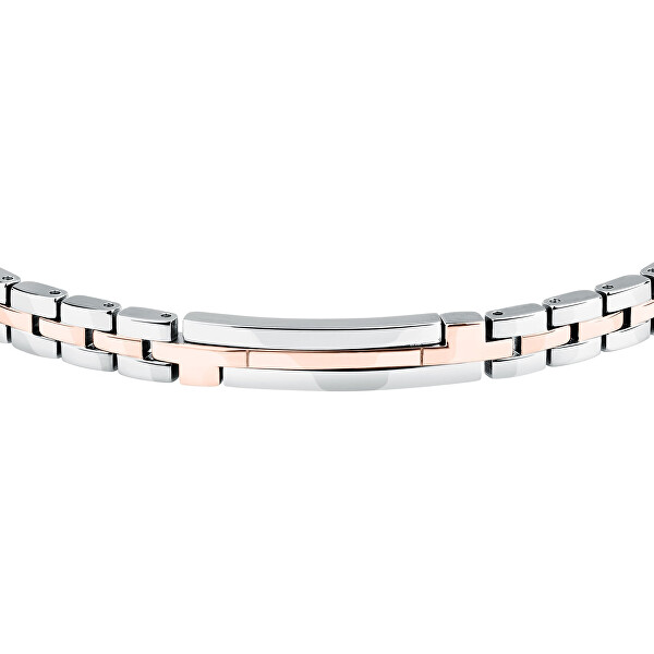 Luxusní ocelový bicolor náramek T-Steel TJAXV02