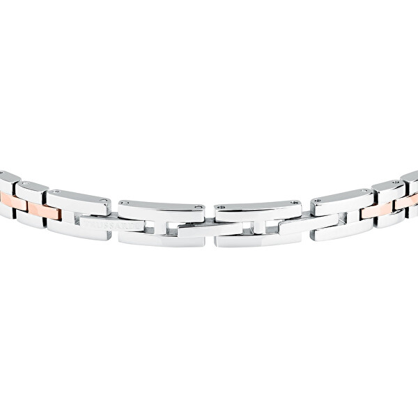 Luxusní ocelový bicolor náramek T-Steel TJAXV02
