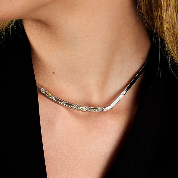 Módní bicolor náhrdelník Hádek Concept TJAYY03