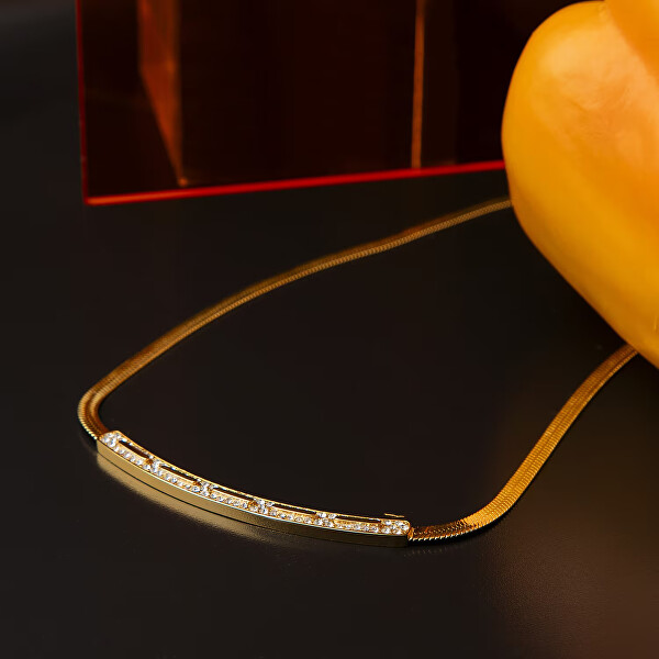 Módní pozlacený náhrdelník Hádek Concept TJAYY02