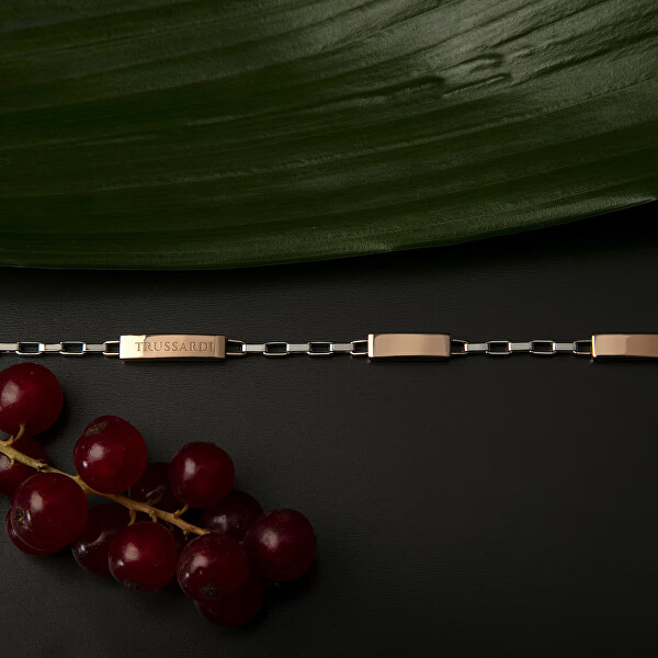 Slušivý bicolor náramek pro muže T-Steel TJAXV36