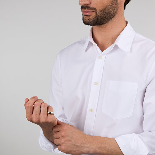 Slušivý bicolor prsten pro muže T-Steel TJAXV410