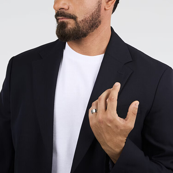 Slušivý ocelový prsten pro muže T-Steel TJAXV420