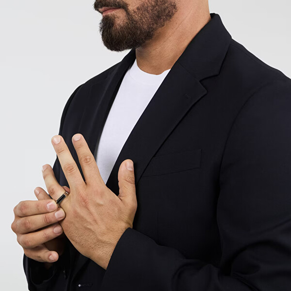 Stylový ocelový bicolor prsten pro muže T-Steel TJAXV430